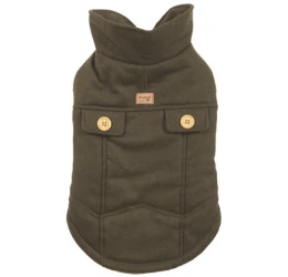 Ρουχαλάκι Σκύλου Vitakraft Μάλλινο Παλτό Καφέ-Χακί 25cm Ρουχαλάκι Σκύλου Vitakraft Μάλλινο Παλτό Καφέ-Χακί 25cm