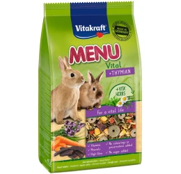 Vitakraft Menu Vital Thyme Τροφή για Κουνέλια 1kg Vitakraft Menu Vital Thyme Τροφή για Κουνέλια 1kg