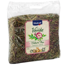 Χόρτο αρωματικό Vita Verde Nature Plus Hay με άγριο τριαντάφυλλο 500gr