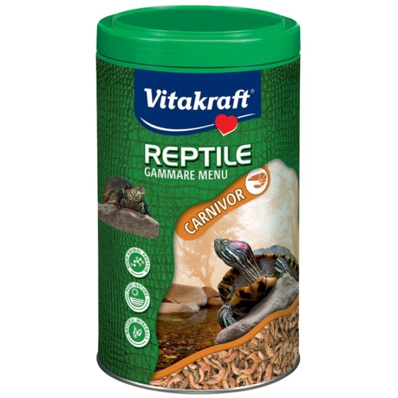 Vitakraft Turtle Gammare - Menu με γαρίδες 1lt ΤΡΟΦΕΣ ΓΙΑ ΨΑΡΙΑ