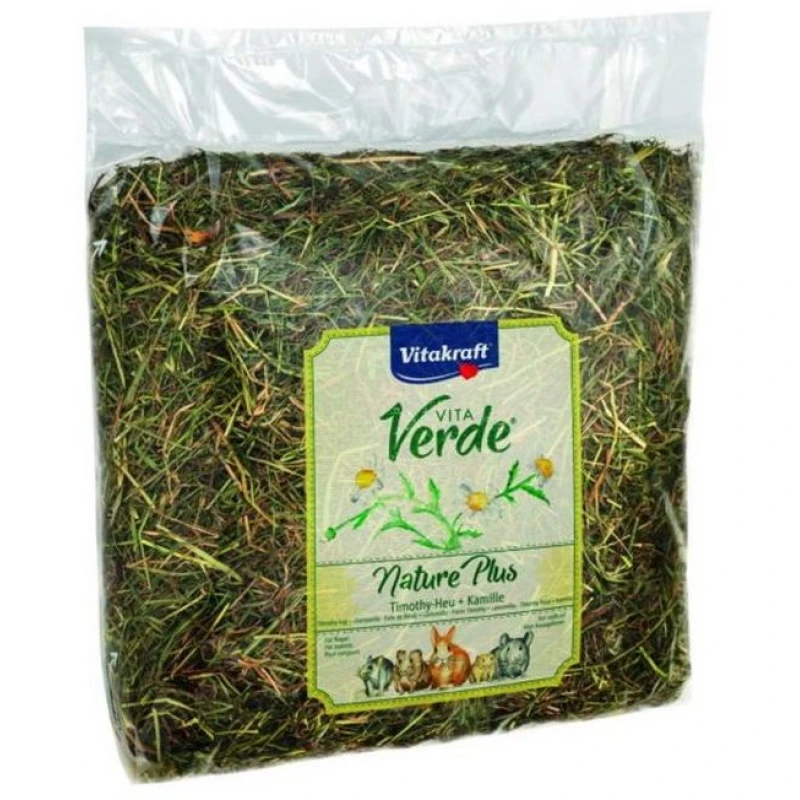 Χόρτο αρωματικό Vita Verde Nature Plus Hay με χαμομήλι 500gr ΜΙΚΡΑ ΖΩΑ - ΚΟΥΝΕΛΙΑ