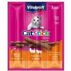 Cat Stick mini Γαλοπούλα & αρνί  3τμχ