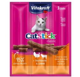 Cat Stick mini Γαλοπούλα & αρνί  3τμχ Cat Stick mini Γαλοπούλα & αρνί  3τμχ