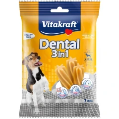 Vitakraft Dental Sticks Οδοντική λιχουδιά 3 σε 1 Small 7τεμχ Vitakraft Dental Sticks Οδοντική λιχουδιά 3 σε 1 Small 7τεμχ