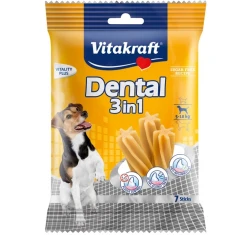 Vitakraft Dental Sticks Οδοντική λιχουδιά 3 σε 1 Small 7τεμχ Vitakraft Dental Sticks Οδοντική λιχουδιά 3 σε 1 Small 7τεμχ