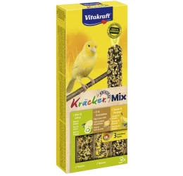 Vitakraft Kracker Trio για Καναρίνια με Αυγό, Ακτινίδιο, Μπανάνα και Σιτηρά 3τμχ Vitakraft Kracker Trio για Καναρίνια με Αυγό, Ακτινίδιο, Μπανάνα και Σιτηρά 3τμχ