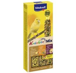 Vitakraft Kracker Trio για Καναρίνια με Αυγό, Μέλι, Βερίκοκο και Σιτηρά 3τμχ Vitakraft Kracker Trio για Καναρίνια με Αυγό, Μέλι, Βερίκοκο και Σιτηρά 3τμχ