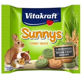 Vitakraft Sunnys Λιχουδιές για Κουνέλια και Τρωκτικά 50gr Vitakraft Sunnys Λιχουδιές για Κουνέλια και Τρωκτικά 50gr