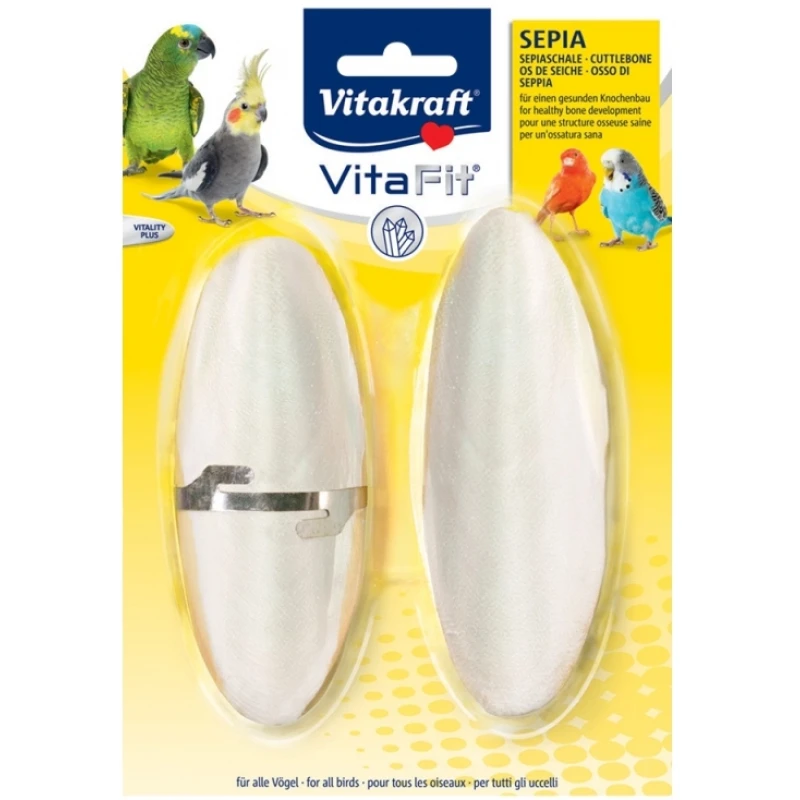 Vitakraft Vita Fit Sepia Σουπιοκόκκαλο 2τμχ ΠΟΥΛΙΑ