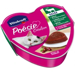 Υγρή Τροφή Γάτας Vitakraft Poesie με Ελάφι & Κράνμπερι 85gr Υγρή Τροφή Γάτας Vitakraft Poesie με Ελάφι & Κράνμπερι 85gr