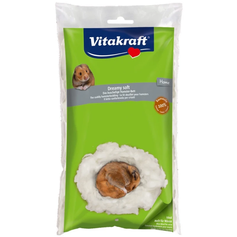 Υπόστρωμα - Υλικό Φωλιάς για τρωκτικά Vitakraft Hamster Bedding ΜΙΚΡΑ ΖΩΑ - ΚΟΥΝΕΛΙΑ