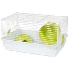 Κλουβί Voltrega για Χάμστερ 913B 39x25,5x22cm Λαχανί με λευκή βάση Κλουβί Voltrega για Χάμστερ 913B 39x25,5x22cm Λαχανί με λευκή βάση