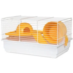 Κλουβί Voltrega για Χάμστερ 914B 39x25,5x22cm με ράμπα Κίτρινο με λευκή βάση Κλουβί Voltrega για Χάμστερ 914B 39x25,5x22cm με ράμπα Κίτρινο με λευκή βάση