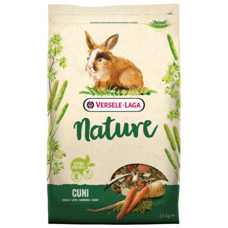 Cuni Nature Τροφή Versele-laga για Κουνέλια 2,3kg Μικρά Ζώα - Κουνέλια