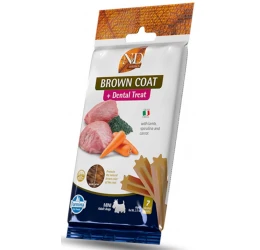 Dental Treat N&D Dog Brown Lamb and Spirulina Adult Mini 60gr 7 Sticks Dental Treat N&D Dog Brown Lamb and Spirulina Adult Mini 60gr 7 Sticks