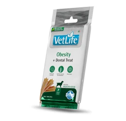 Dental Treat Vet Life Dog Obesity Adult Medium and Maxi 110gr 7 Sticks Dental Treat Vet Life Dog Obesity Adult Medium and Maxi 110gr 7 Sticks