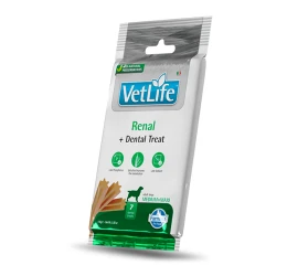 Dental Treat Vet Life Dog Renal Adult Medium and Maxi 100gr 7 Sticks Dental Treat Vet Life Dog Renal Adult Medium and Maxi 100gr 7 Sticks
