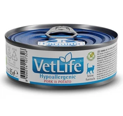 Farmina Vet Life Hypoallergenic Pork & Potato Wet Food Cat 85gr Farmina Vet Life Hypoallergenic Pork & Potato Wet Food Cat 85gr