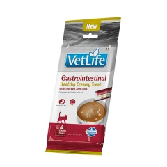 Farmina Vet Life Λιχουδιά Γάτας Treat Cream Gastrointestinal with Chicken & Tuna 60gr