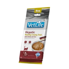 Farmina Vet Life Λιχουδιά Γάτας Treat Cream Hepatic with Chicken & Tuna 60gr