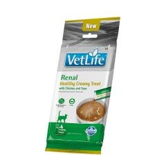 Farmina Vet Life Λιχουδιά Γάτας Treat Cream Renal with Chicken & Tuna 60gr