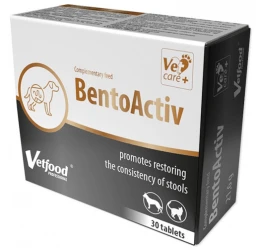 Συμπλήρωμα Διατροφής Σκύλου και Γάτας Vetfood Bentoactiv 30 Κάψουλες για το Πεπτικό Συμπλήρωμα Διατροφής Σκύλου και Γάτας Vetfood Bentoactiv 30 Κάψουλες για το Πεπτικό