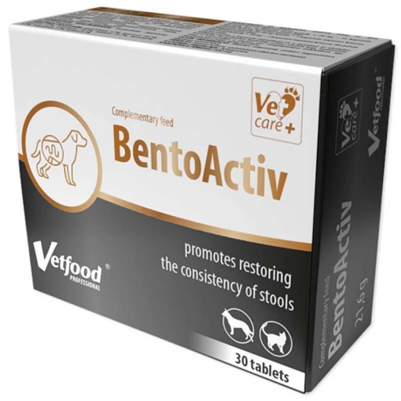 Συμπλήρωμα Διατροφής Σκύλου και Γάτας Vetfood Bentoactiv 30 Κάψουλες για το Πεπτικό Σκύλοι Συμπλήρωμα Διατροφής Σκύλου και Γάτας Vetfood Bentoactiv 30 Κάψουλες για το Πεπτικό Σκύλοι