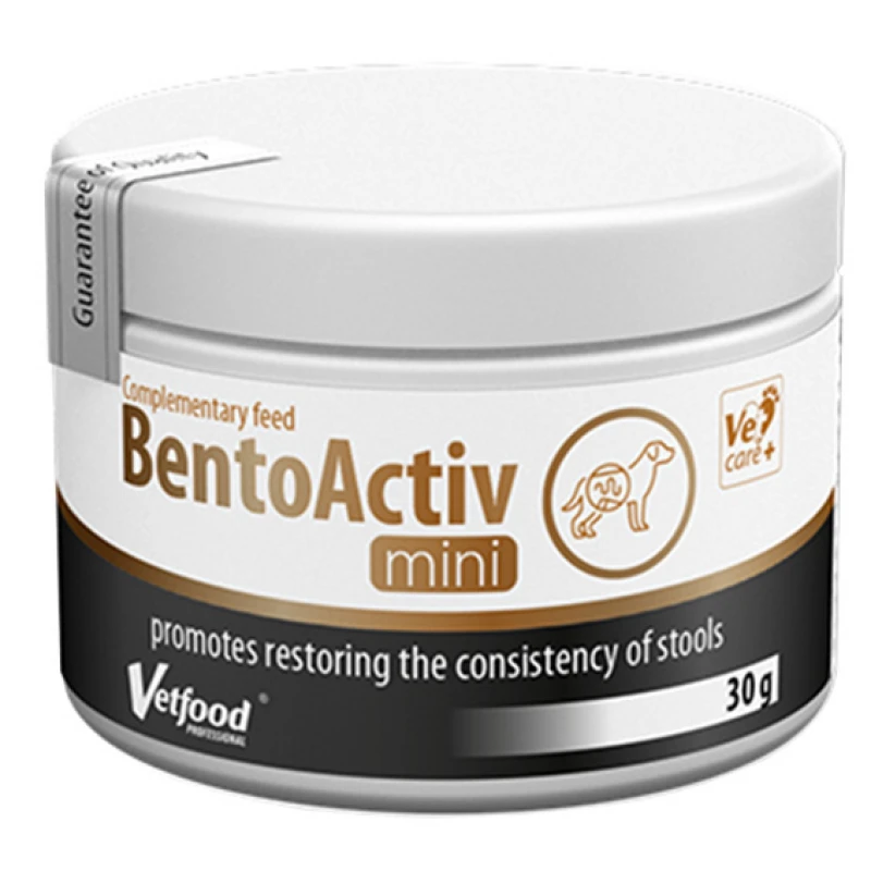 Συμπλήρωμα Διατροφής Σκύλου και Γάτας Vetfood Bentoactiv Mini 30gr για το Πεπτικό Σκύλοι Συμπλήρωμα Διατροφής Σκύλου και Γάτας Vetfood Bentoactiv Mini 30gr για το Πεπτικό Σκύλοι