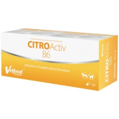 Συμπλήρωμα Διατροφής VetFood CitroActiv B6 για Σκύλους & Γάτες για το Ουροποιητικό 120 caps Συμπλήρωμα Διατροφής VetFood CitroActiv B6 για Σκύλους & Γάτες για το Ουροποιητικό 120 caps