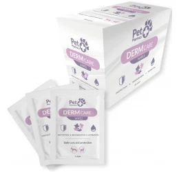 Vetfood Derm Care Wipes Αντιμυκητιασικά & Αντιβακτηριδιακά Μαντηλάκια Περιποίησης Δέρματος 20τμχ