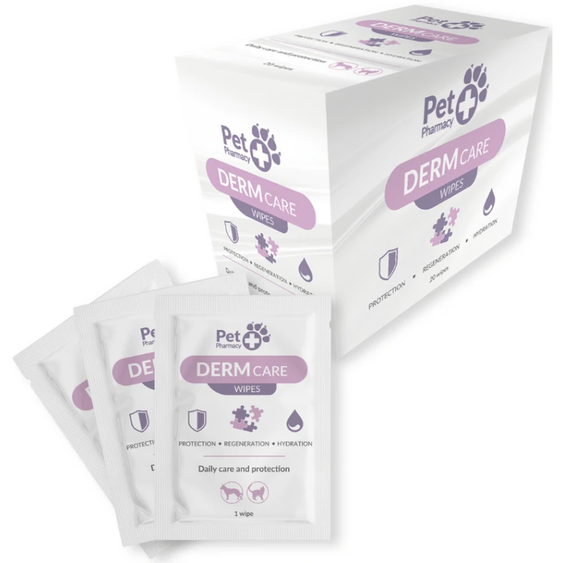 Vetfood Derm Care Wipes Αντιμυκητιασικά και Αντιβακτηριδιακά Μαντηλάκια Περιποίησης Δέρματος 20τμχ Σκύλοι Vetfood Derm Care Wipes Αντιμυκητιασικά και Αντιβακτηριδιακά Μαντηλάκια Περιποίησης Δέρματος 20τμχ Σκύλοι