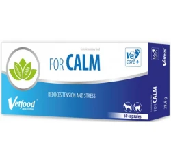 Vetfood For Calm 60 Ταμπλέτες κατά του Στρες σε Σκύλους και Γάτες 
