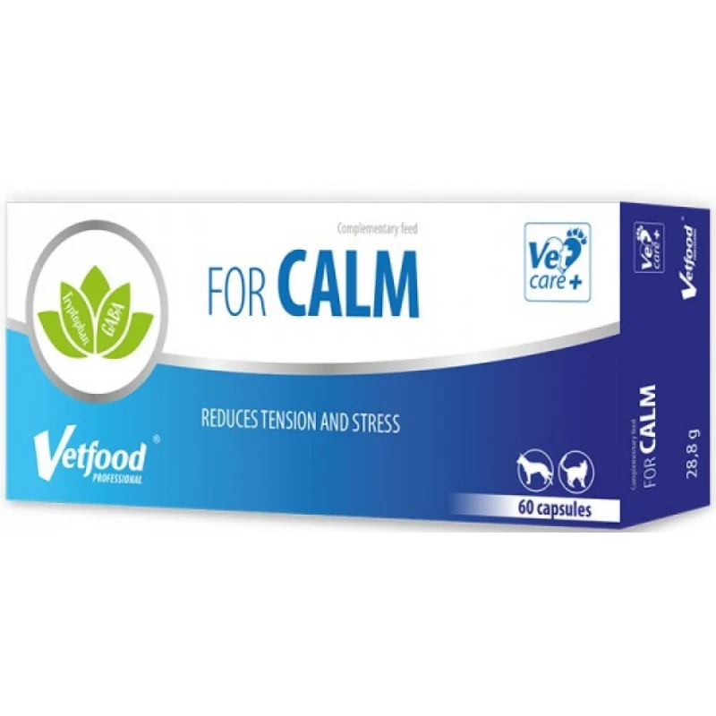 Vetfood For Calm 60 ταμπλέτες κατά του στρες σε σκύλους και γάτες ΣΚΥΛΟΙ