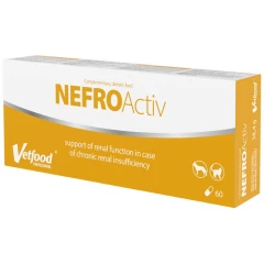 VetFood Nefro Activ για Νεφρικές Παθήσεις σε Σκύλους & Γάτες 60 caps