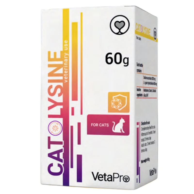 Cat Lysine Vetapro Συµπλήρωµα διατροφής για γάτες 60gr Γάτες