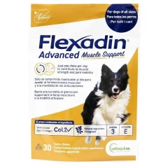 Flexadin Advance Muscle Support 30 Chews για Μυϊκή Ενδυνάμωση & Κινητηκότητα
