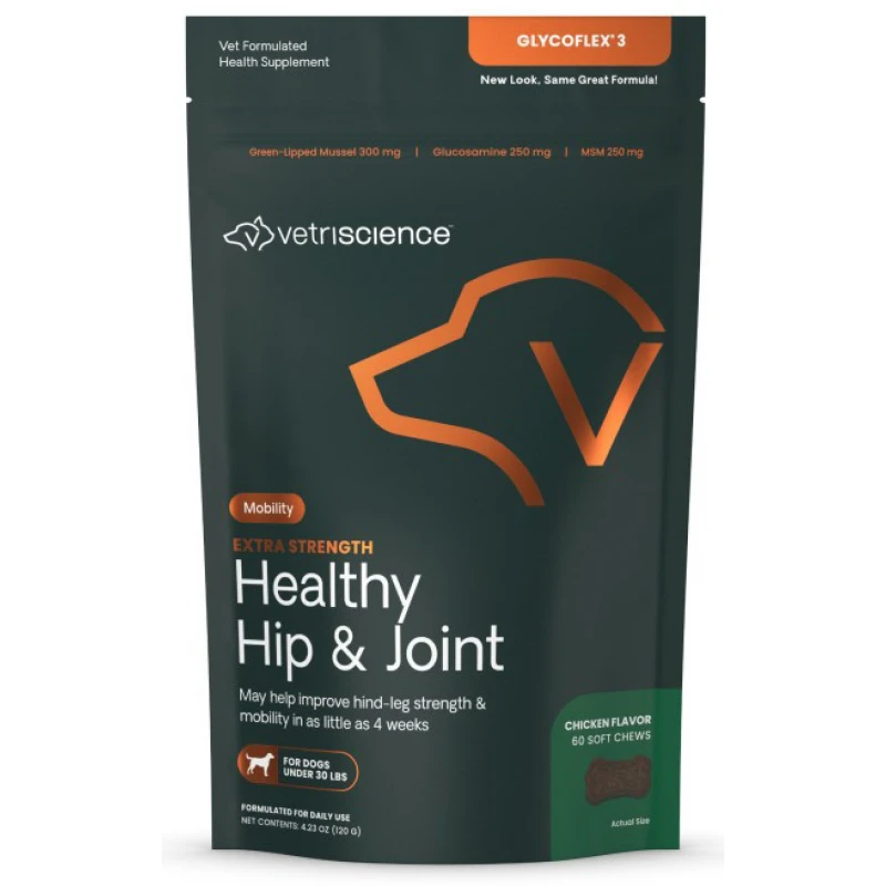 Glycoflex Stage 3 60 Bite-sized Chews για την υποστήριξη των αρθρώσεων σε Σκύλους ΣΚΥΛΟΙ