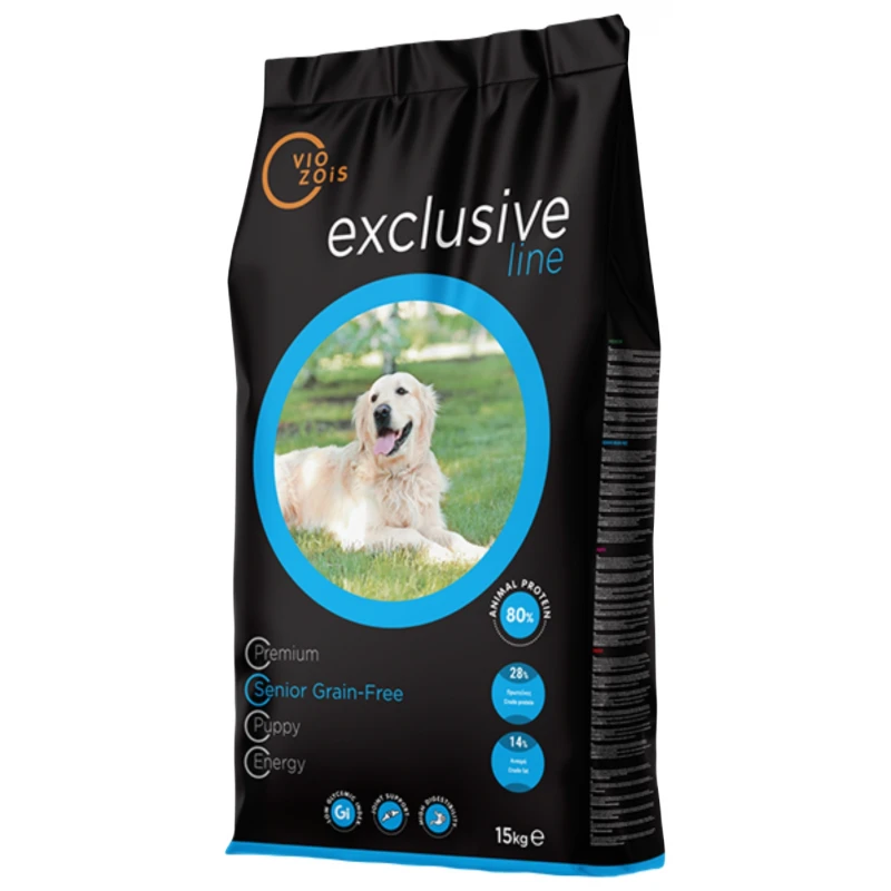 Ξηρά τροφή Σκύλου Viozois Exclusive Line Senior Grain Free 15kg ΣΚΥΛΟΙ