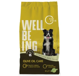 Ξηρά Τροφή Σκύλου Viozois Well-being Olive Oil Care 8kg