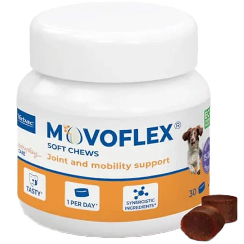 Virbac Movoflex Soft Chews Medium Dog Συμπλήρωμα για τις Αρθρώσεις 30τμχ Σκύλοι Virbac Movoflex Soft Chews Medium Dog Συμπλήρωμα για τις Αρθρώσεις 30τμχ Σκύλοι
