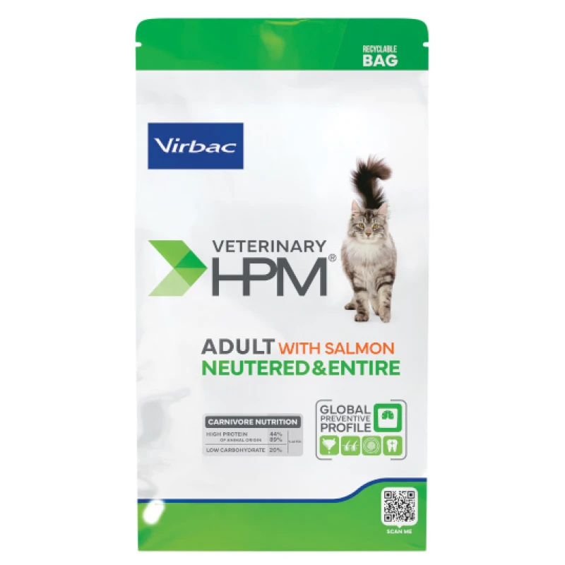 Ξηρά Τροφή Γάτας Virbac Adult Neutered & Entire Cat 3kg με σολομό Γάτες Ξηρά Τροφή Γάτας Virbac Adult Neutered & Entire Cat 3kg με σολομό Γάτες