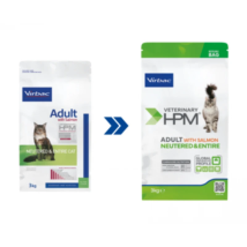 Ξηρά Τροφή Γάτας Virbac Adult Neutered & Entire Cat 3kg με σολομό Γάτες Ξηρά Τροφή Γάτας Virbac Adult Neutered & Entire Cat 3kg με σολομό Γάτες