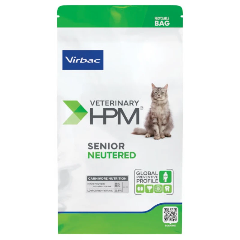 Ξηρά Τροφή Γάτας Virbac Senior Neutered 3kg με Χοιρινό και Κοτόπουλο Γάτες Ξηρά Τροφή Γάτας Virbac Senior Neutered 3kg με Χοιρινό και Κοτόπουλο Γάτες