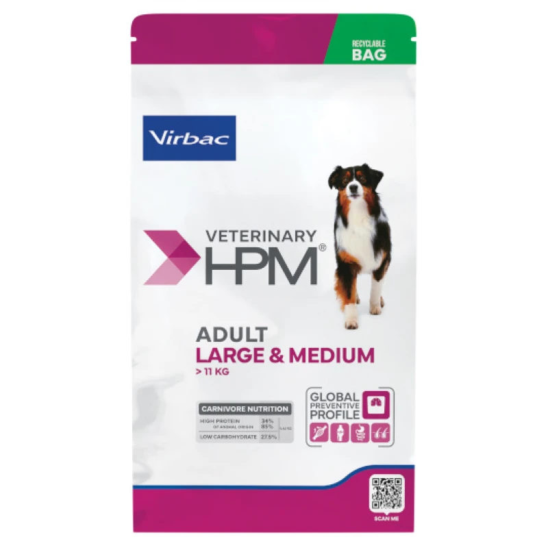 Ξηρά τροφή Σκύλου Virbac Adult Large & Medium Dog 12kg ΣΚΥΛΟΙ Ξηρά τροφή Σκύλου Virbac Adult Large & Medium Dog 12kg ΣΚΥΛΟΙ