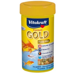 Vita Gold Flakes Τροφή για Χρυσόψαρα 100ml Vita Gold Flakes Τροφή για Χρυσόψαρα 100ml