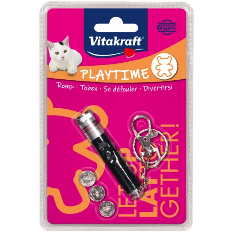 Vitakraft Παιχνίδι Γάτας Laser 8cm Γάτες Vitakraft Παιχνίδι Γάτας Laser 8cm Γάτες
