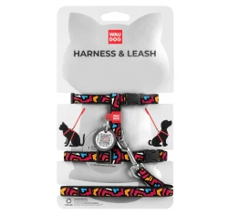 Waudog Cat Graffiti Οδηγός και Επιστήθιο 1x25-40cm με SmartID