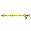 Περιλαίμιο WauDog Superman 2 Yellow Plastic 2,5x35-58cm με SmartID ΠΕΡΙΛΑΙΜΙΑ - ΟΔΗΓΟΙ - ΣΑΜΑΡΑΚΙΑ