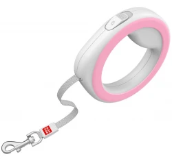 Λουρί Επαναφοράς WauDog Ring Shaped XS-M έως 40 kg  2,9m Pink Λουρί Επαναφοράς WauDog Ring Shaped XS-M έως 40 kg  2,9m Pink