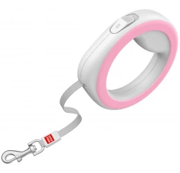 Λουρί Επαναφοράς WauDog Ring Shaped XS-M έως 40 kg  2,9m Pink Λουρί Επαναφοράς WauDog Ring Shaped XS-M έως 40 kg  2,9m Pink